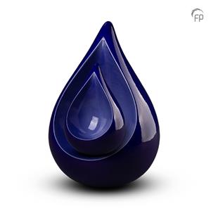 Urnwebshop Keramische Celest Traan Urnen Voordeelset Blauw (3.8 liter)