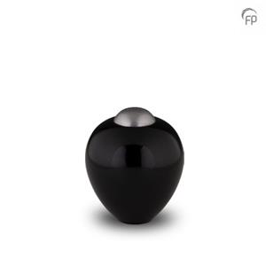 Urnwebshop Mini Amore Vaasurn Glossy Onyx (0.15 liter)