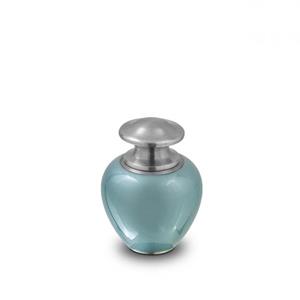 Urnwebshop Satori Ocean Blue Mini Urn (0.1 liter)