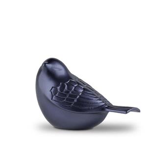Urnwebshop Songbird Vogel Urntje Vorst Blauw (0.1 liter)