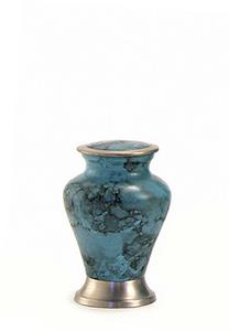 Urnwebshop Glenwood Blue Marble Mini Urn (0.08 liter)