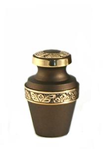 Urnwebshop Grecian Rustic Bronze Mini Urn (0.08 liter)