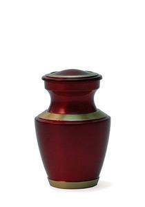 Urnwebshop Trinity Crimson Dark Red Mini Urn (0.08 liter)