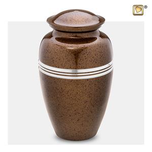 Urnwebshop Grote LoveUrns Urn Klassiek Gespikkeld Auburn (3.4 liter)