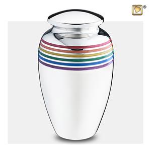 Urnwebshop Messing LoveUrns Rainbow Urn Pride (3.5 liter)