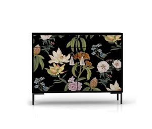 Dressoir Miquel Black Flowers |