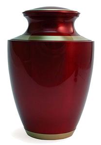 Urnwebshop Grote Trinity Crimson Dark Red Urn (3.5 liter)