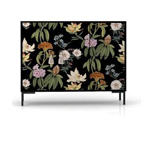 Dressoir Miquel Black Flowers breed |