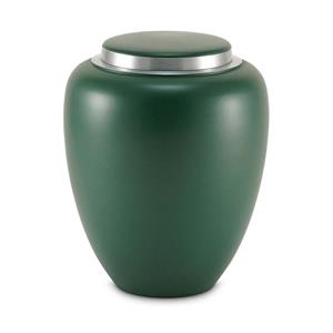 Urnwebshop Grote Ovale Emerson Emerald Vaas Urn (3.3 liter)