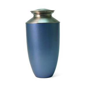 Urnwebshop Grote Slanke Monterey Blue Vaas Urn (3.2 liter)