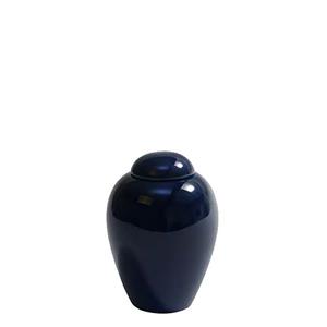 Urnwebshop Porseleinen Pot Urn Serenity Small Blue (0.37 liter)