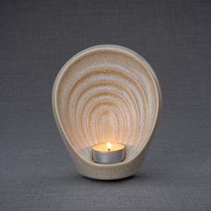 Urnwebshop Keramische Mini Urn Guardian Light Sand (0.3 liter)