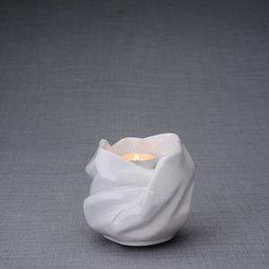 Urnwebshop Keramische Mini Urn Holy Mother White (0.48 liter)