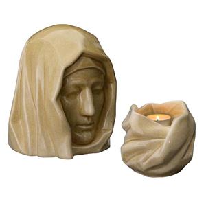 Urnwebshop Art Urnen Voordeelset Holy Mother Light Sand (5.1 en 0.48 liter)