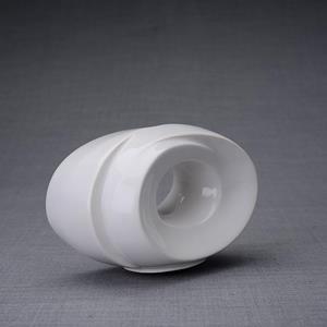 Urnwebshop Keramische Mini Urn Passage White (0.45 liter)