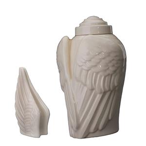 Urnwebshop Art Urnen Voordeelset Wings Transparant (3.1 en 0.22 liter)