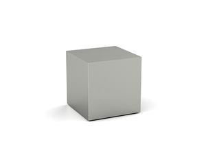 Urnwebshop Mini RVS Cube Urn (0.45 liter)