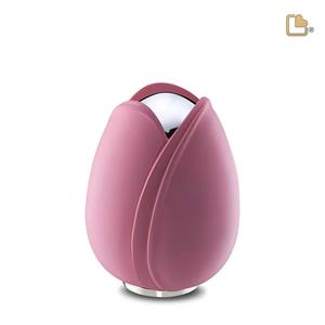 Urnwebshop Kleine LoveUrns Tulp Urn Roze (0.65 liter)