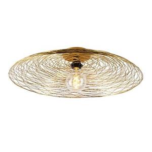 QAZQA Orientalische Deckenleuchte Gold 60 cm - Eichel