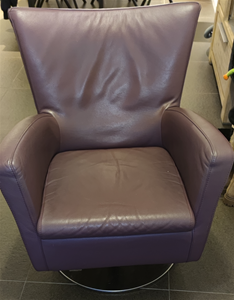 Montel design fauteuil Leather - Tweedehands