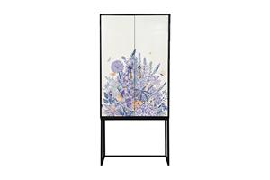 Really Nice Things Buffetkast Miquel Purple Flowers | 