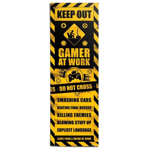 Reinders! Reinders Poster "Gaming Caution"