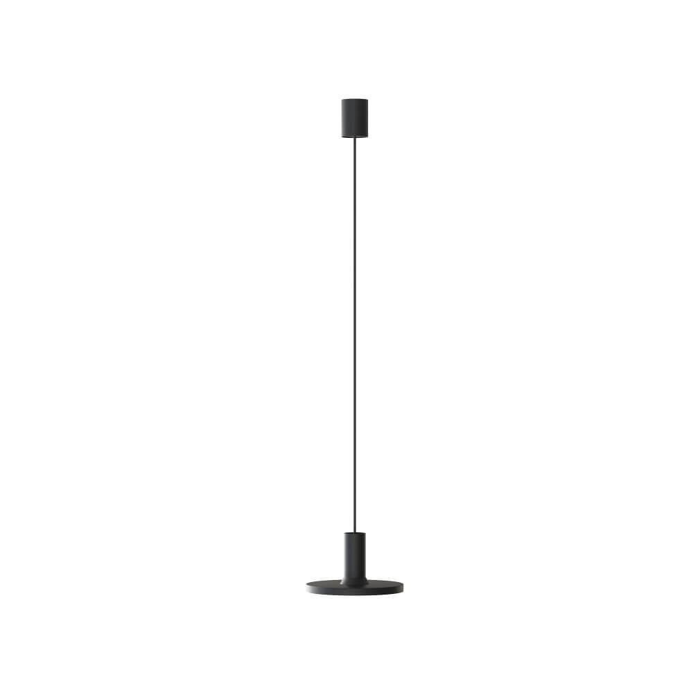 Nowodvorski 1-lichts hanglamp Hermanos B zwart Ø 20cm 8102