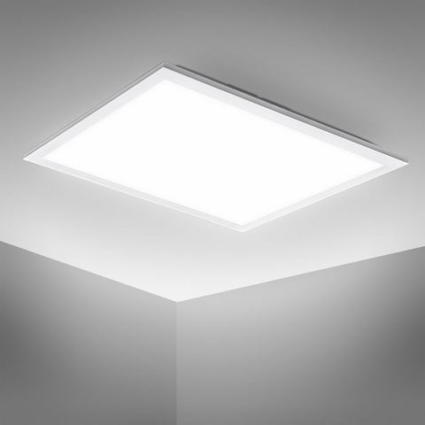 B.K.Licht Led-plafondlamp BK_DP1325 LED Panel, Weiß, 29,5 x 29,5 cm, 4.000K neutralweißes Licht (1 stuk)