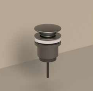 IVY Bond fonteinset: fonteinkraan geschikt voor wandmontage 1/2 aansluiting en inkortbaar met clickplug, geborsteld nickel PVD