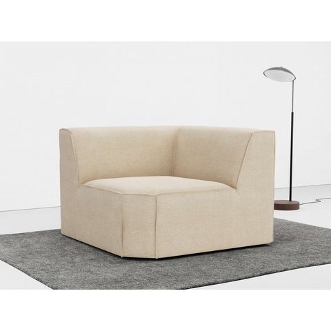 RAUM.ID Sofa-Eckelement "Norvid", modular, mit Komfortschaum, große Auswahl an Modulen und Polsterung