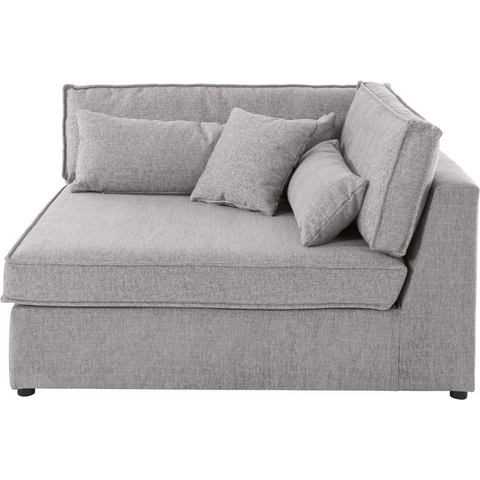 RAUM.ID Sofa-Eckelement "Enid", Teil eines Modulsofas, fester Sitzkomfort, auch in Breitcord