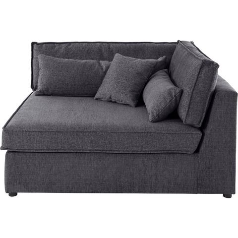 RAUM.ID Sofa-Eckelement "Enid", Teil eines Modulsofas, fester Sitzkomfort, auch in Breitcord