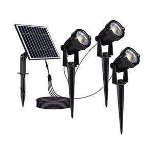 v-tac Solar Spike - Licht - IP65 - 50x3 Lumen - 3000K - Schwarz