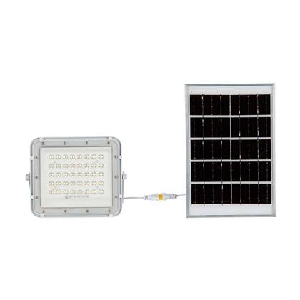 v-tac Weiße Solar-Flutlichter - 6W - IP65 - 400 Lumen - 6400K - Wit