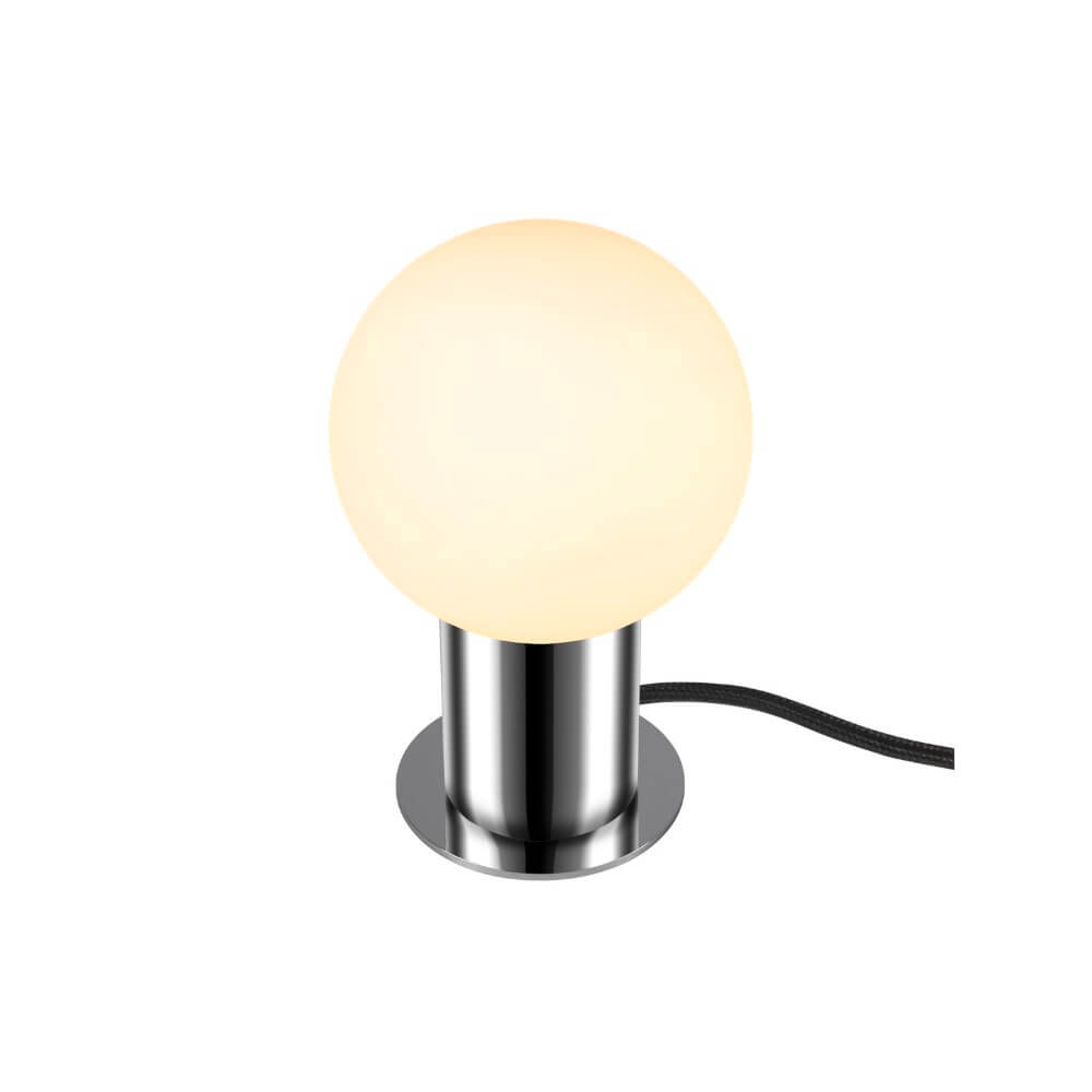 SLV Bol tafellamp Varyt chroom - Ø 12cm 1007621