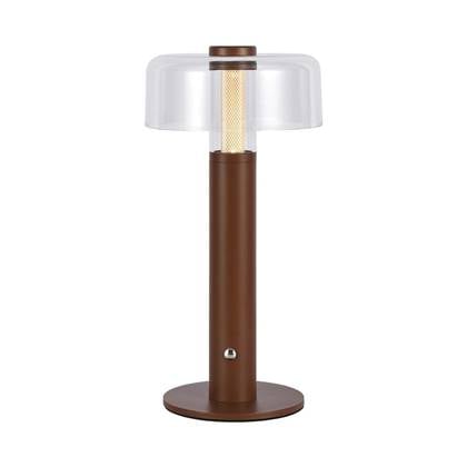 v-tac Brown Rechargeable Table Lamps - Sand - IP20 - 1W - 100 Lumen - 3000K - Zandbruin