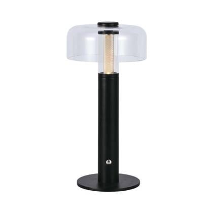 v-tac Black Rechargeable Table Lamps - IP20 - 1W - 100 Lumen - 3000K - Zwart
