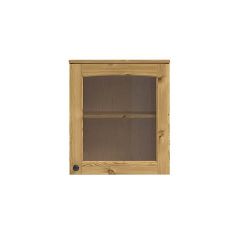 Home affaire Hängeschrank Osby (1-St) Kiefer massiv, Breite 50 cm, Tür mit Glaseinsatz
