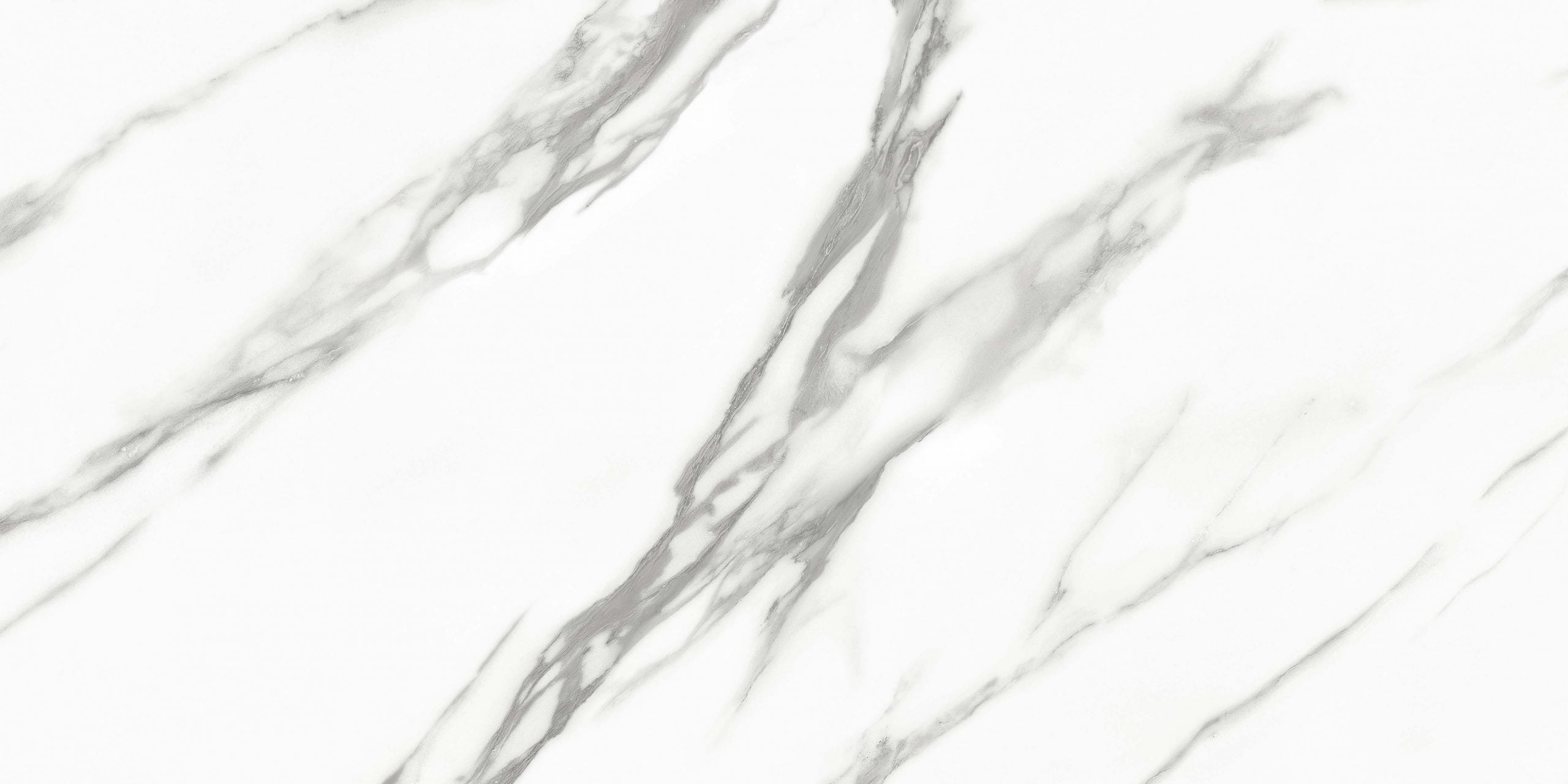 Isodeco Zelfklevende Tegel SPC Marmer Bianco Carrara Wit XL - 100% Waterafstotend - 80x40cmx6,5mm