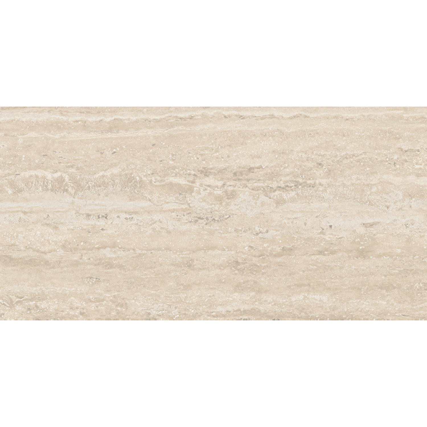 Mykonos Vloertegel  Travertino 60x120 cm Gerectificeerd Mat Sand 