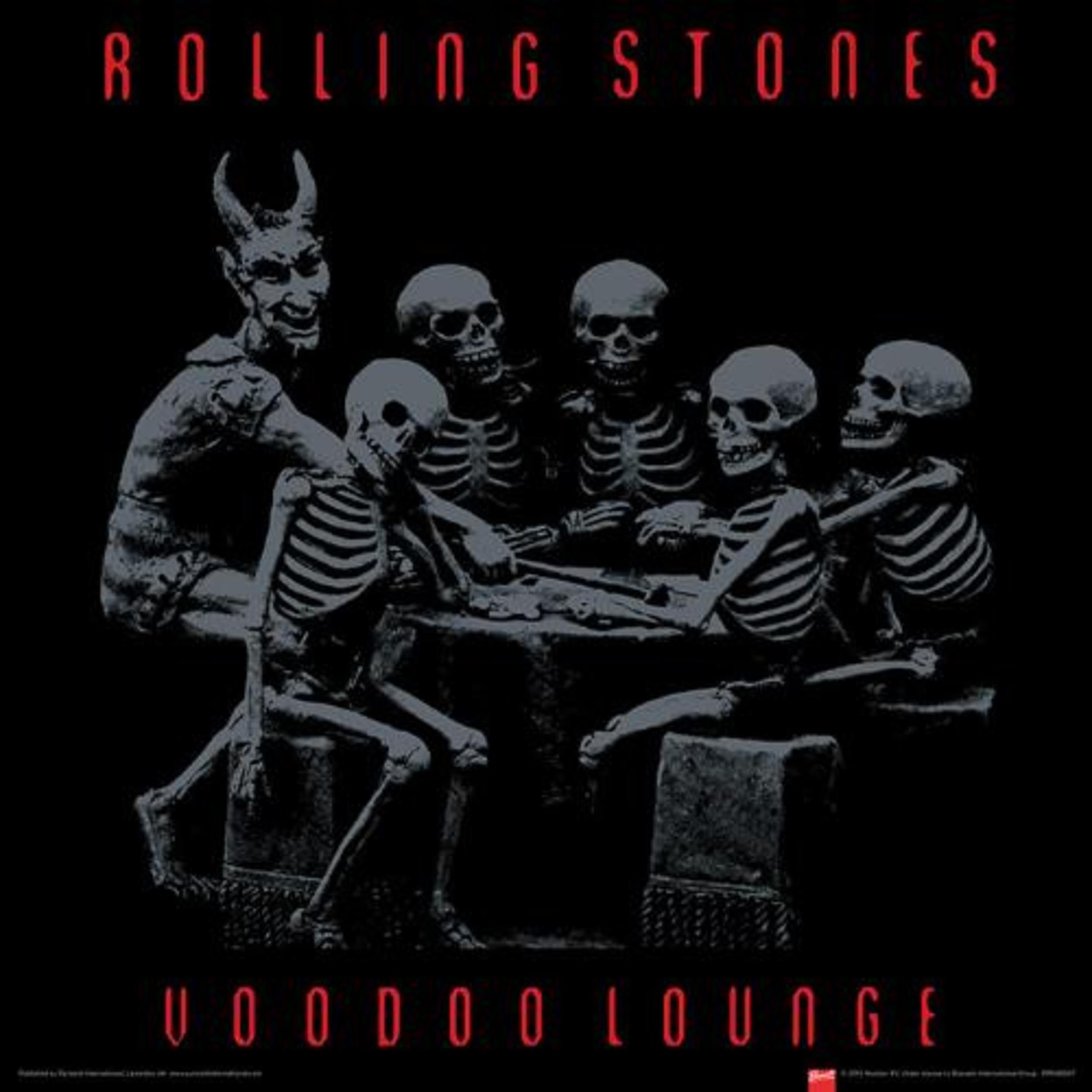 Pyramid Kunstdruk The Rolling Stones Voodoo Lounge 30x30cm