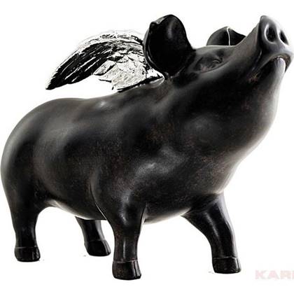 Kare Design Spaarpot Rockstar Pig