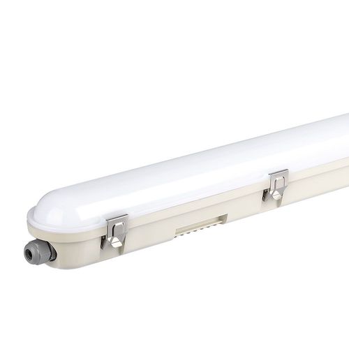 v-tac LED-Lichtleisten mit Sensor - Wasserdicht - Samsung - Milchig - IP65 - 36W - 4320 Lumen - 4000K - 120CM