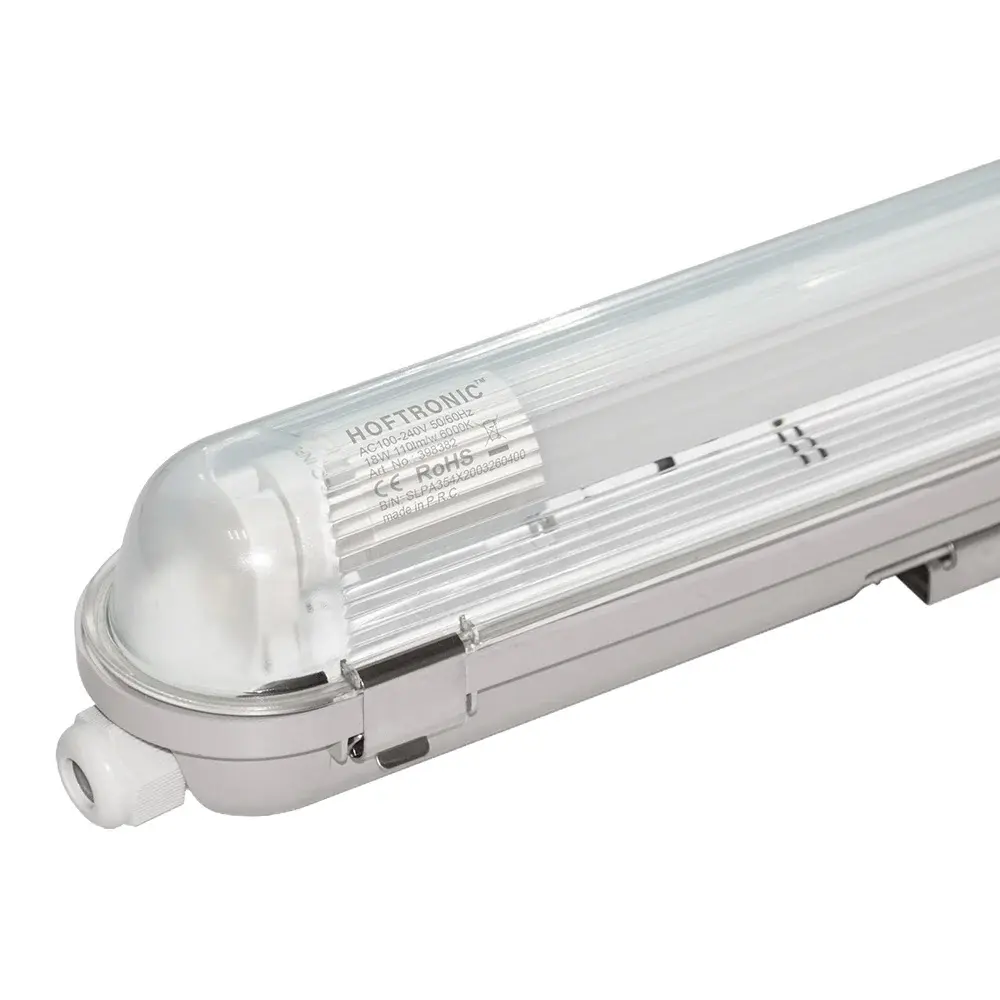 HOFTRONIC™ Ecoseries - LED TL armatuur 150cm IP65 - 6000K - 24W 4200lm (175lm/W) - Flikkervrij koppelbaar - T8 G13 fitting