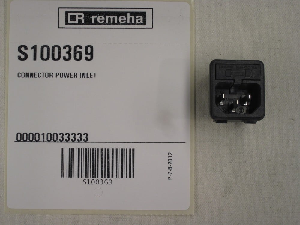 Remeha Quinta Solo en andere series connector 230 V aansluiting