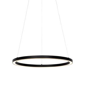 QAZQA Professional Hanglamp zwart 60 cm incl. LED 3-staps dimbaar - Girello