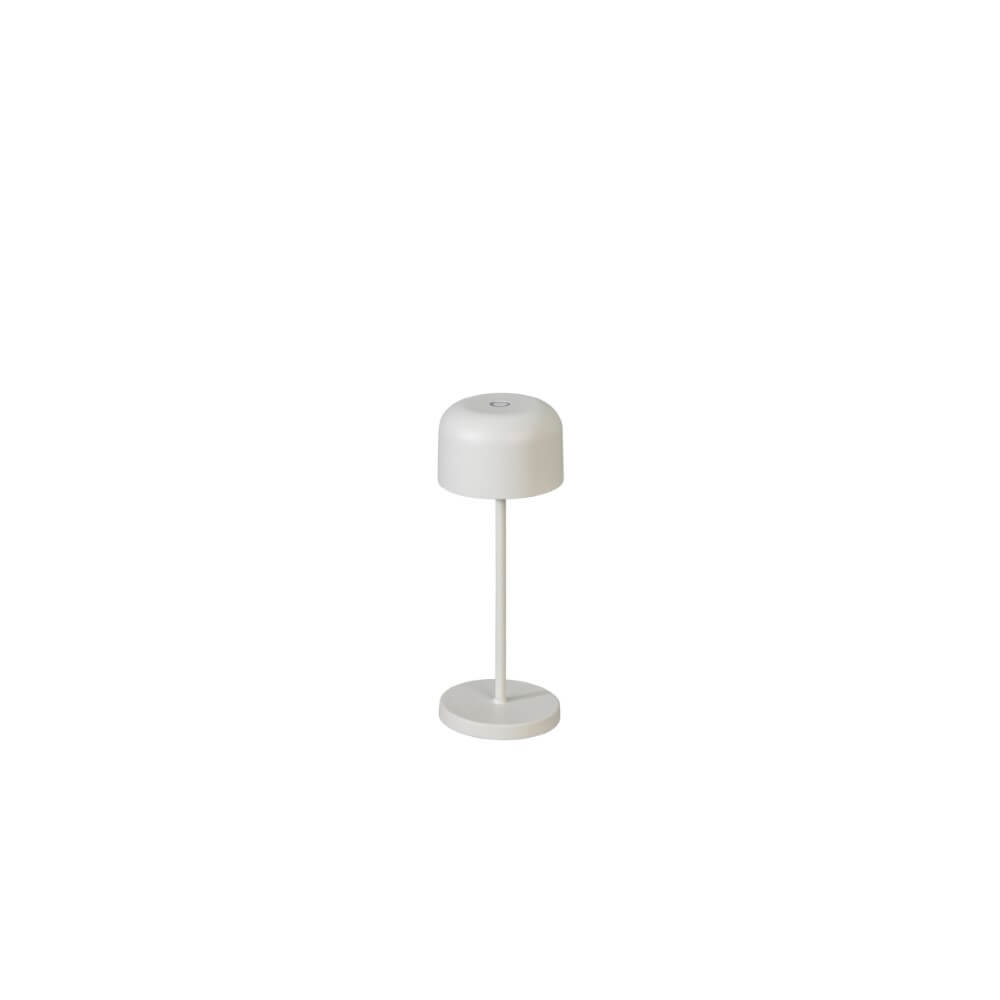 KonstSmide Oplaadbaar tafellampje Lille mini wit 7835-250