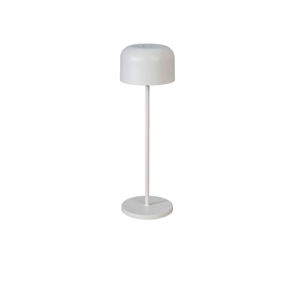 KonstSmide Witte tafellamp Lille oplaadbaar 7834-250