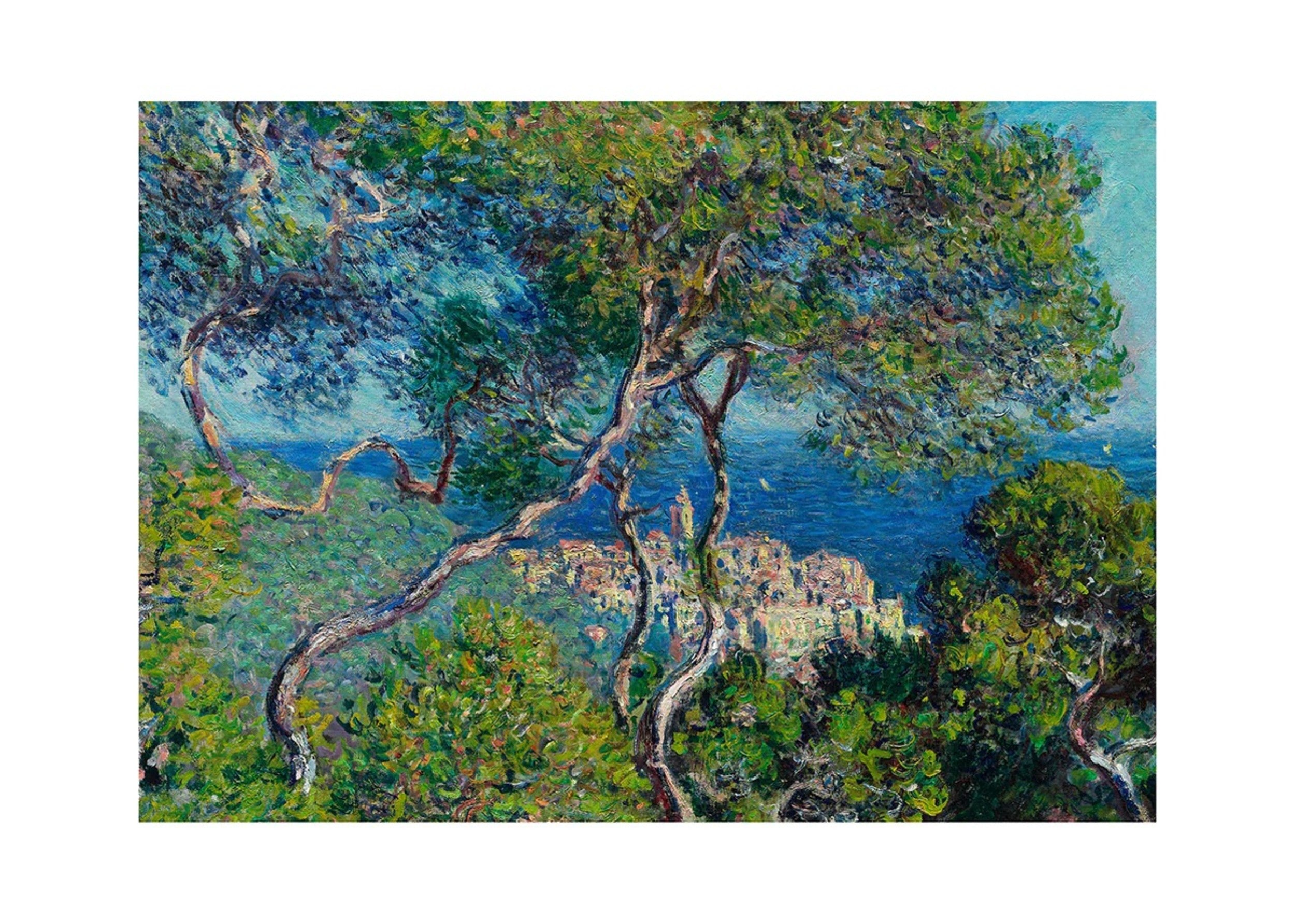 PGM Kunstdruk Claude Monet Paesaggio a Bordighera 70x50cm