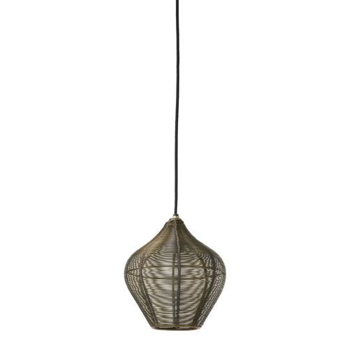 Light & Living  Hanglamp Alvaro - 20x20x22 - Brons